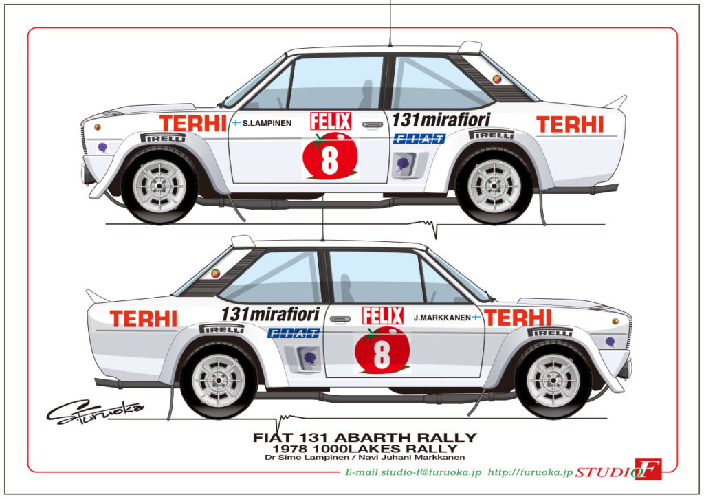 1978 RALLY 1000LAKES STUDIO F